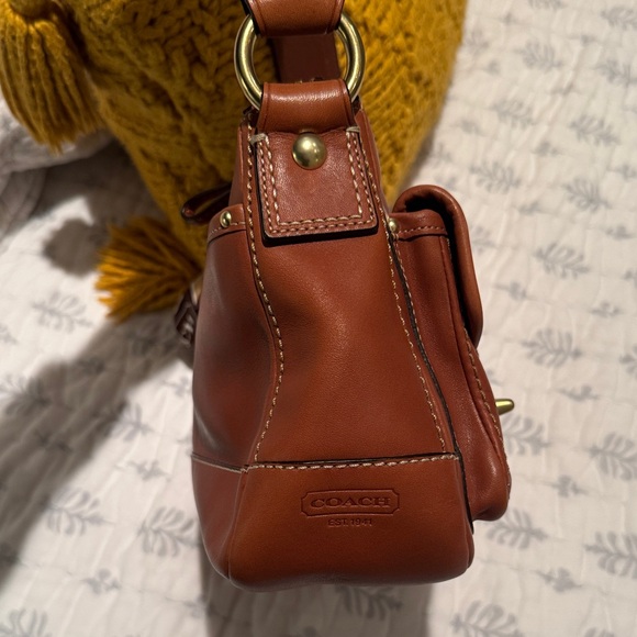 Coach Legacy 65th Anniversary Leather Double Turnlock Shoulder Bag - Picture 7 of 12